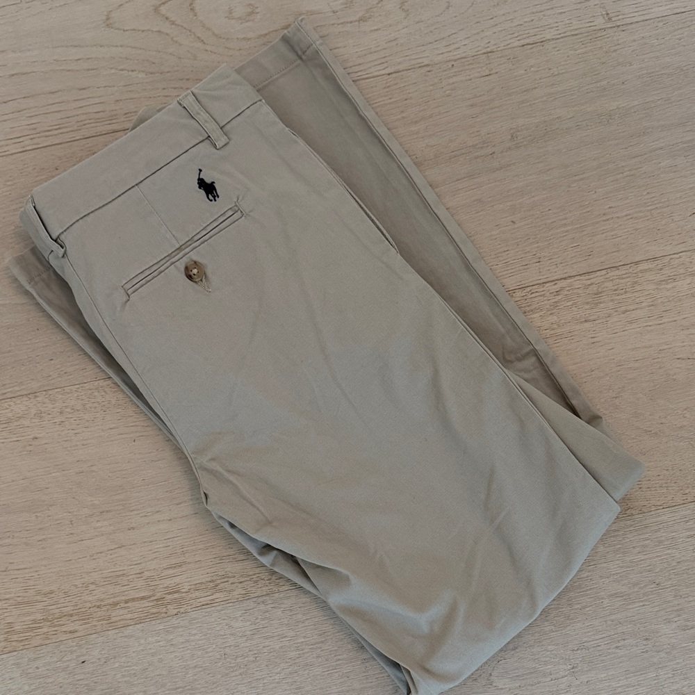 Polo by Ralph Lauren Boys Light Khaki Chinos Tags on
